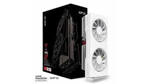 XFX Swift AMD Radeon RX 9060 XT OC White Gaming Edition with 16GB GDDR6